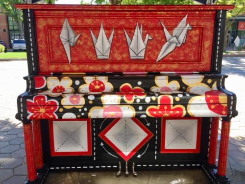 How to Fold a Paper Crane Piano